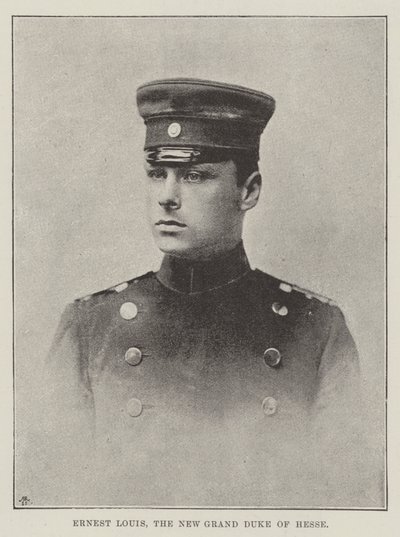 Ernest Louis, the New Grand Duke of Hesse by English Photographer