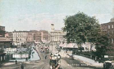 Euston Road in London by English Photographer