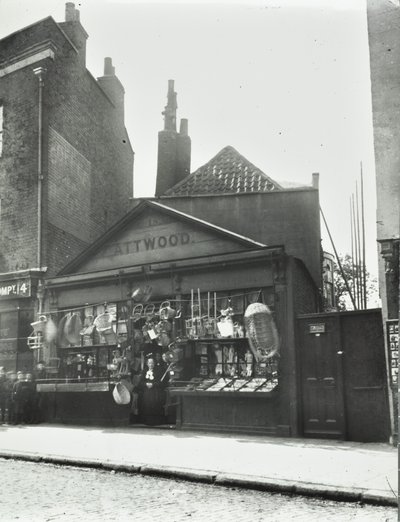 Evelyn Street: by Deptford High Street, London, 1899 by English Photographer