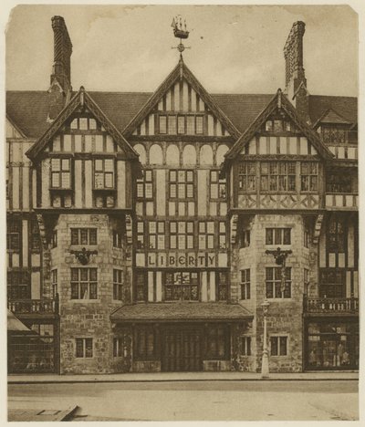 Facade of Liberty Department Store by English Photographer
