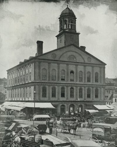 Faneuil Hall, Boston by English Photographer