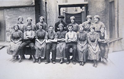 Female workers at the Woolwich Arsenal, London by English Photographer