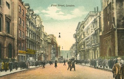 Fleet Street, London by English Photographer