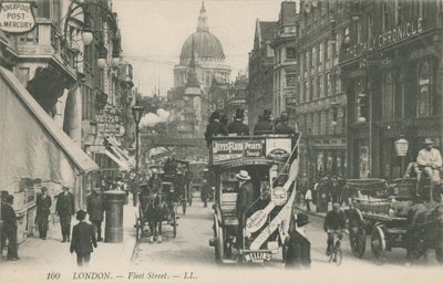 Fleet Street, London by English Photographer