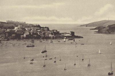 Fowey, Battery and Polruan Tower by English Photographer