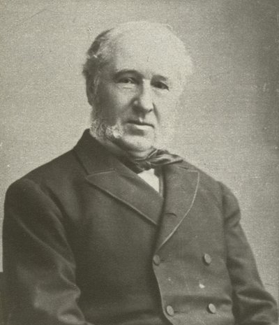 Frederick Greenwood, editor of the Pall Mall Gazette by English Photographer