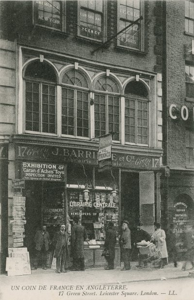 French Bookshop, 17 Green Street, Leicester Square, London by English Photographer