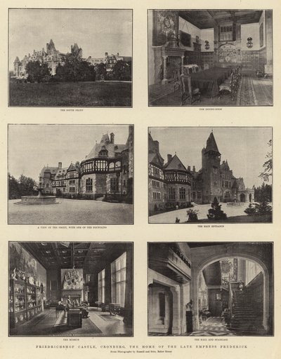 Friedrichshof Castle, Cronberg, the Home of the Late Empress Frederick by English Photographer