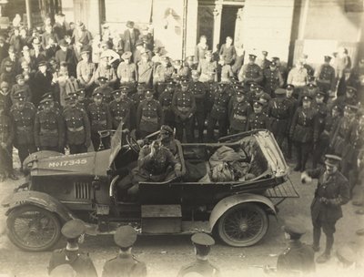 From an album of 134 photographs associated with World War One, Western Front, 1914-18 by English Photographer