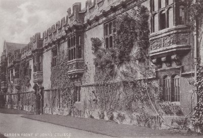 Garden Front, St Johns College by English Photographer