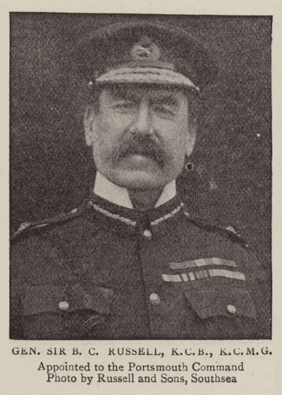 General Sir B C Russell, KCB, KCMG by English Photographer