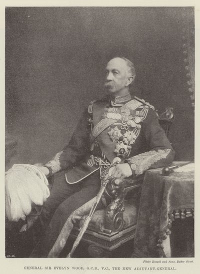 General Sir Evelyn Wood, GCB, VC, the New Adjutant-General by English Photographer