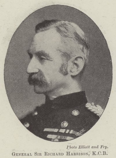 General Sir Richard Harrison, KCB by English Photographer