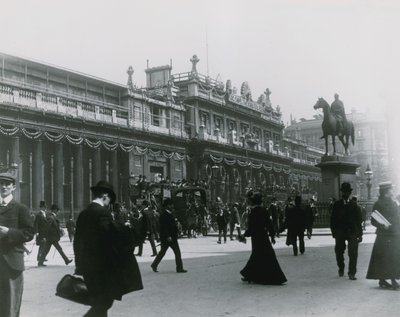 General View of the Bank of England by English Photographer