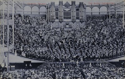 General view of the Great Orchestra by English Photographer