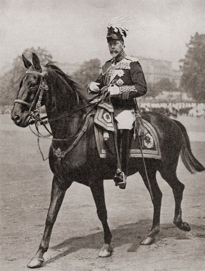 George V, from The Story of Twenty Five Years, published 1935 by English Photographer