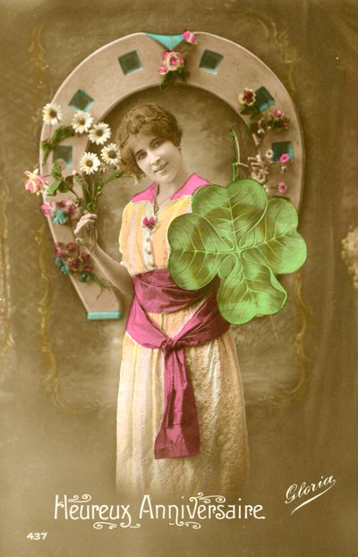 Glamour Postcard by English Photographer