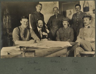 Golt, Tucker, Bull, Aikens, Bragg and Paris, c.1916 by English Photographer