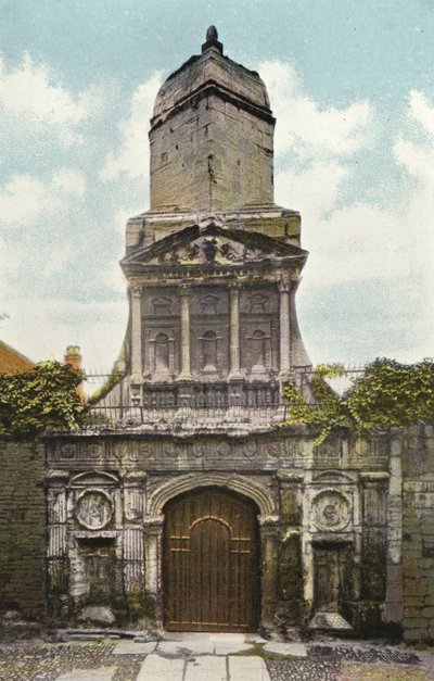 Gonville and Caius College, the Gate of Honour by English Photographer