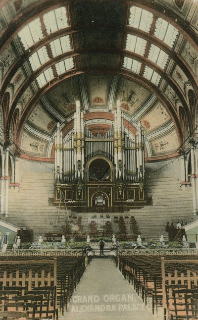 Grand Organ, Alexandra Palace by English Photographer