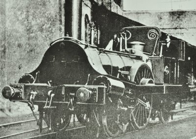 Great Eastern Railway (London & Blackwall Section) Single-Driver Tank Locomotive, 1860 by English Photographer