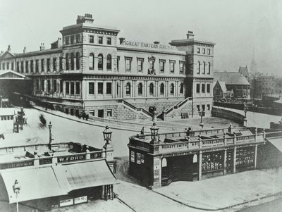 Great Eastern Terminus at Bishopsgate: exterior by English Photographer