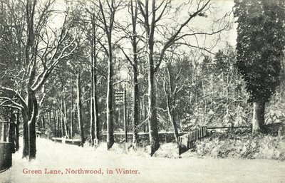 Green Lane, Northwood by English Photographer