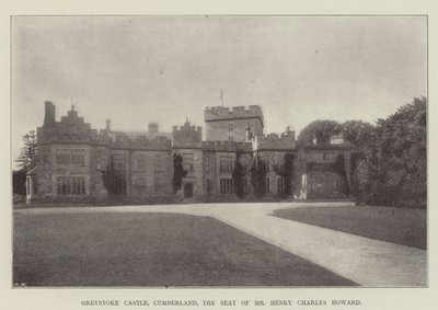 Greystoke Castle, Cumberland, the Seat of Mr. Henry Charles Howard by English Photographer