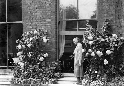 Gulielma Lister at her home, Sycamore House, Leytonstone, c.1930 by English Photographer