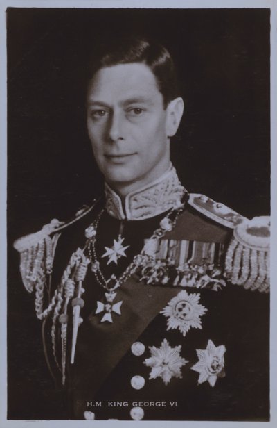 HM King George VI by English Photographer