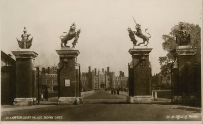 Hampton Court Palace Trophy Gates by English Photographer