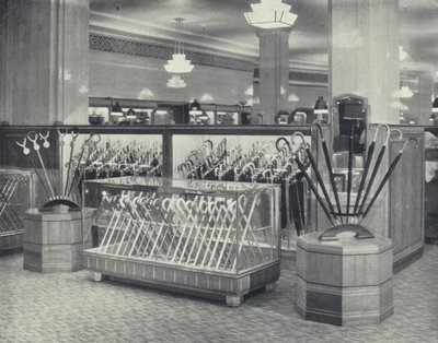 Harrods, Umbrella Counter by English Photographer