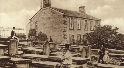 Haworth Parsonage in the days of the Brontes by English Photographer