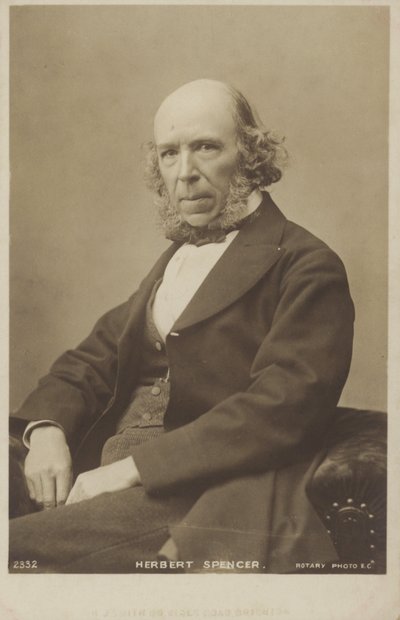Herbert Spencer by English Photographer