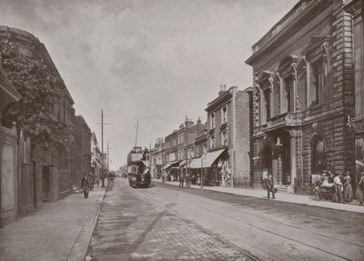 High Street, Hounslow, showing the Council Offices, on the Right by English Photographer
