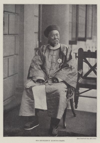 His Excellency Li-Hung-Chang by English Photographer