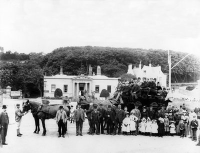 Holidaymaker Stagecoach by English Photographer