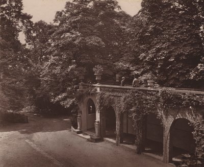 Holland House, London: Terrace over Colonnade, South Side by English Photographer