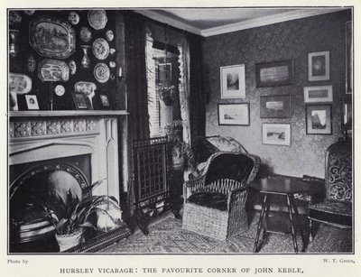 Hursley Vicarage, the Favourite Corner of John Keble by English Photographer