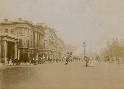 Hyde Park Corner and Piccadilly, London by English Photographer