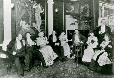 In the Electrophone Salon, Gerrard Street by English Photographer