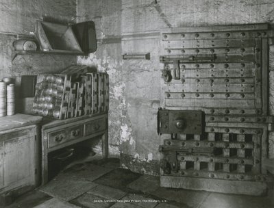 Interior View of the Kitchen in Newgate Prison by English Photographer