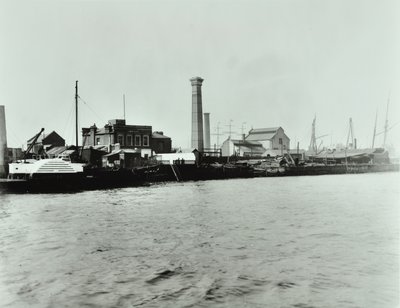 Isle of Dogs Pumping Station: exterior by English Photographer