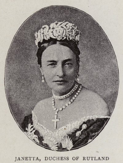 Janetta, Duchess of Rutland by English Photographer