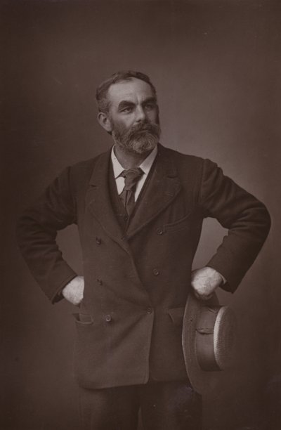 John Burns, English trade unionist and politician by English Photographer