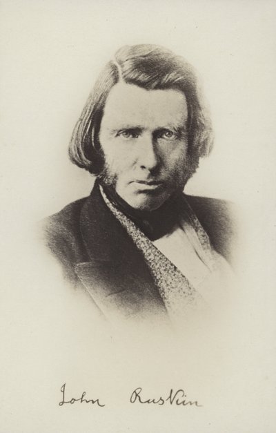 John Ruskin by English Photographer