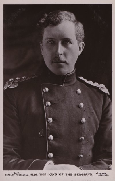 The King Of The Belgians by English Photographer