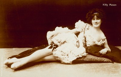 Kitty Mason, English Dancer and Actress by English Photographer