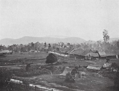 Kuala Lumpur in 1884, Site of Present Government Offices by English Photographer