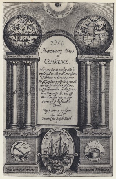 L Roberts, The Merchants Mapp of Commerce, R Mabb 1638 by English Photographer
